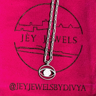 Evil Eye Dangling Bracelet Small - Silver – handcrafted silver charm bracelet by Jey Jewels by Divya