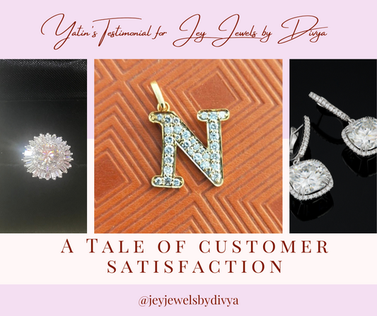 Yatin's Testimonial for Jey Jewels by Divya