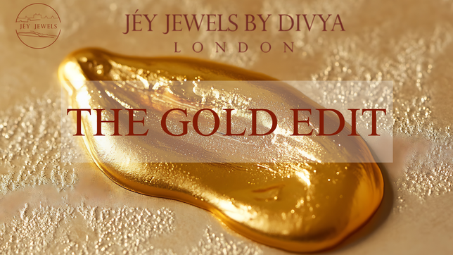 Gold plated jewellery – earrings, necklaces and bracelets – The Gold Edit by Jéy Jewels by Divya