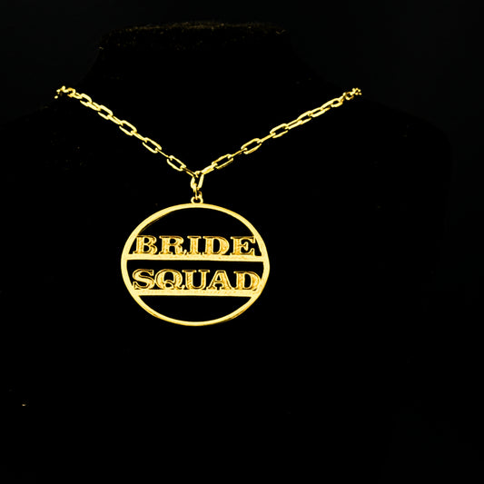 Bride Squad Large Necklace