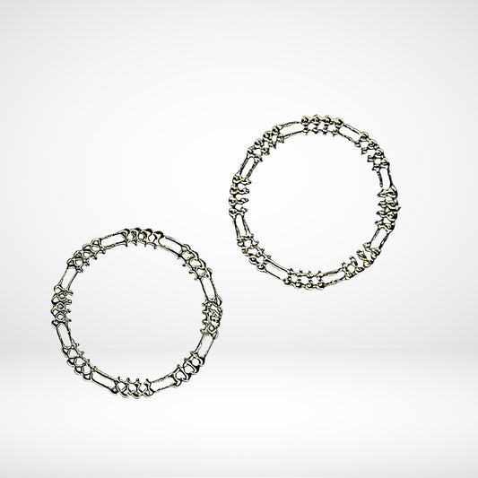 Rain Drop Medium Hoops