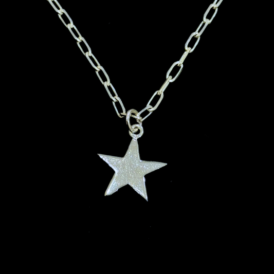 Star Dangling Bracelet - Silver