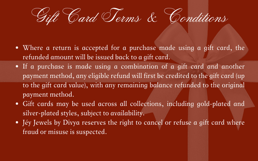 Jéy Jewels by Divya – Digital Gift Card